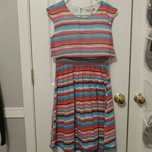 Multicolored Childs Dress